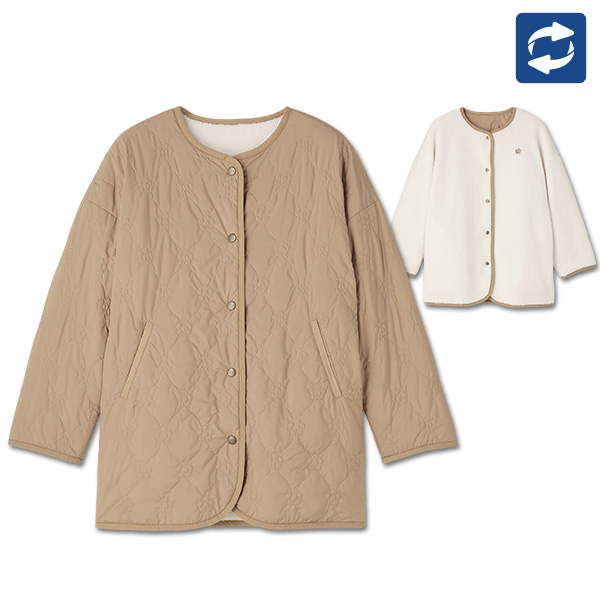 【新品未使用】マリークワントジャケット ベージュ MARY QUANT ONLINE SHOP｜マリークヮントオンラインショップ | MARY