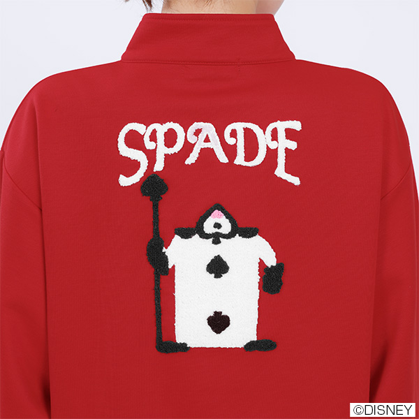 トランプ兵デザイン プルオーバー(レッド)