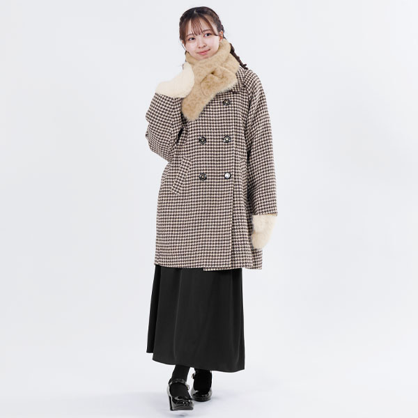 エコロングファー グローブ(ベージュ)