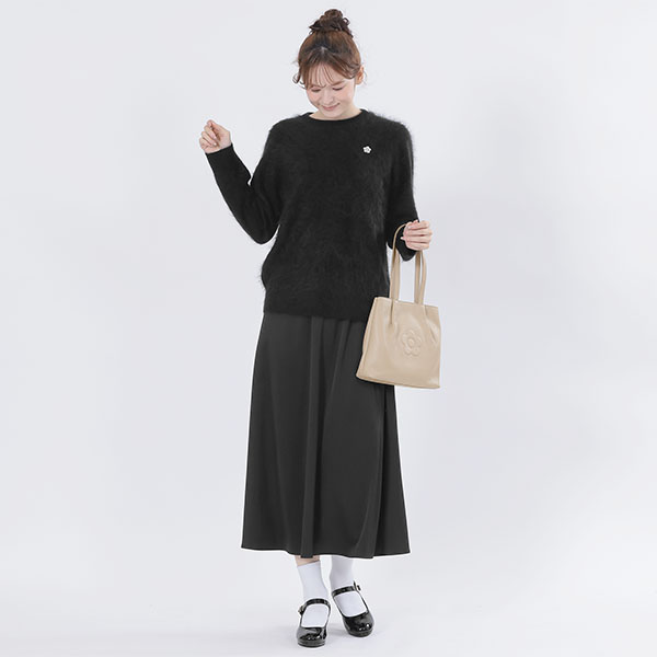 イタリアンレザーデイジー トート（ベージュ）