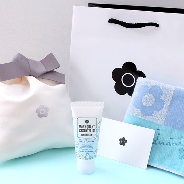 エッセンシャルズ ハンドクリーム（アイスジャスミンの香り）×ミニタオル ギフトセット