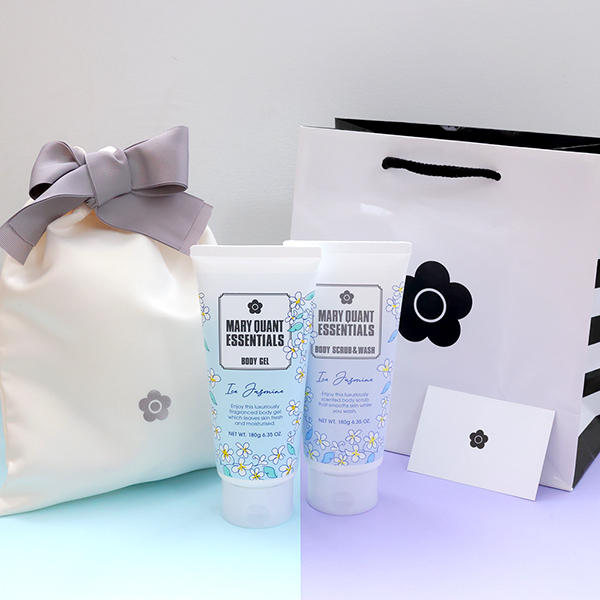 エッセンシャルズ ボディ スクラブ＆ウォッシュ×ボディ ジェル（アイスジャスミンの香り） ギフトセット