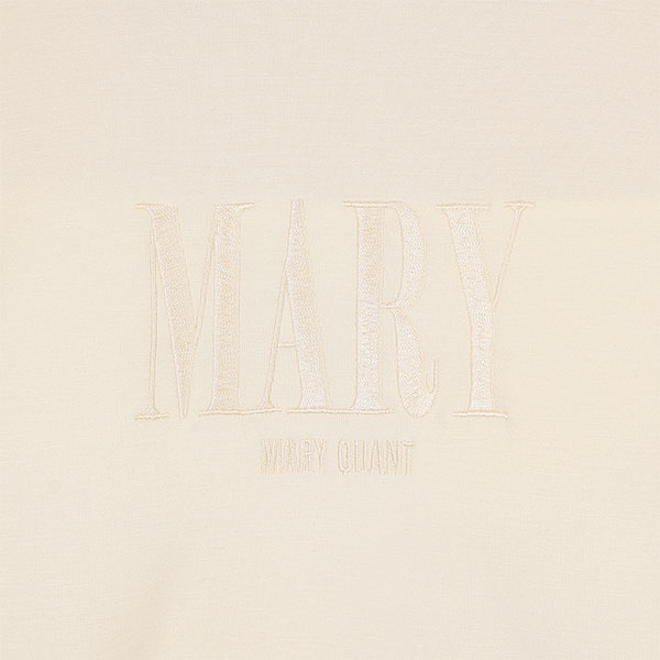 MARYロゴボンディング パーカ（アイボリー）
