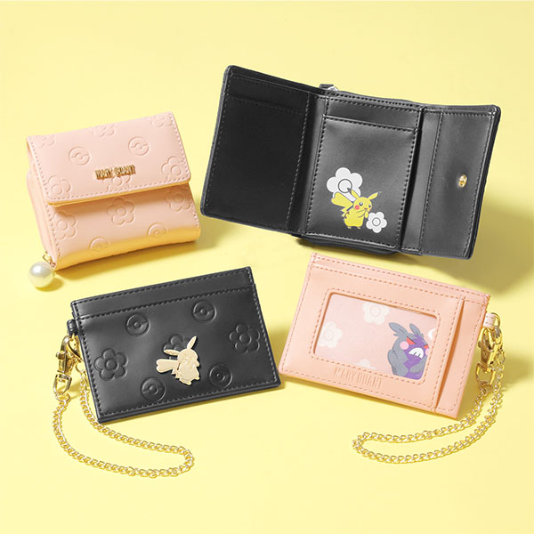 モルペコメタルエンボス シングルパスケース（ピンク）