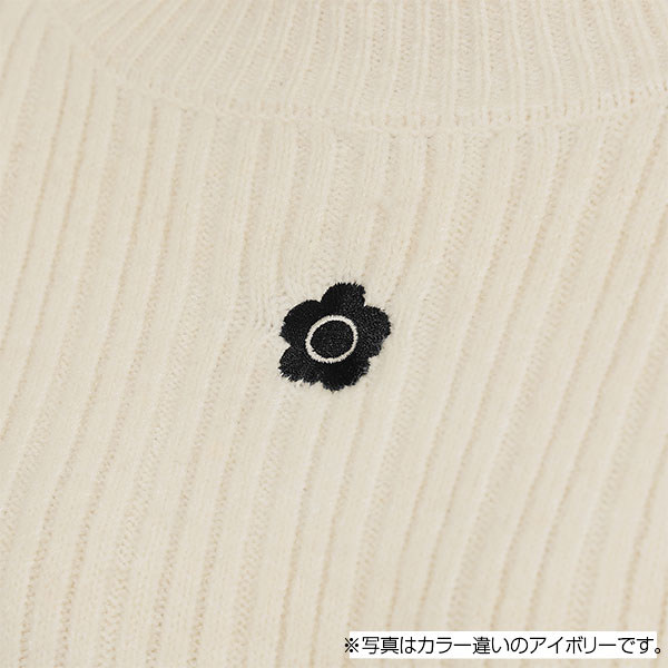 フリンジニット ワンピース（ブラック）