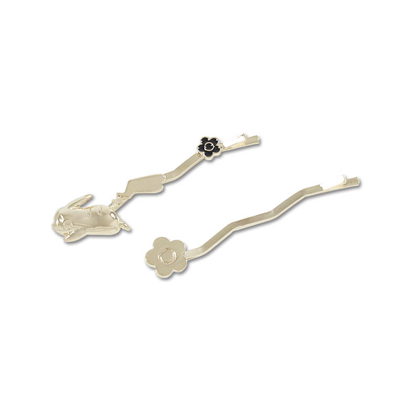 ピカチュウ ヘアピンセット（ゴールド）