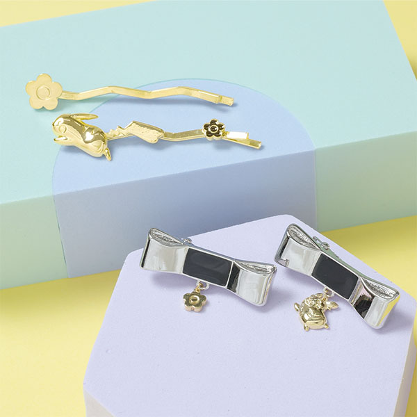 モルペコ ワニクリップセット（シルバー）