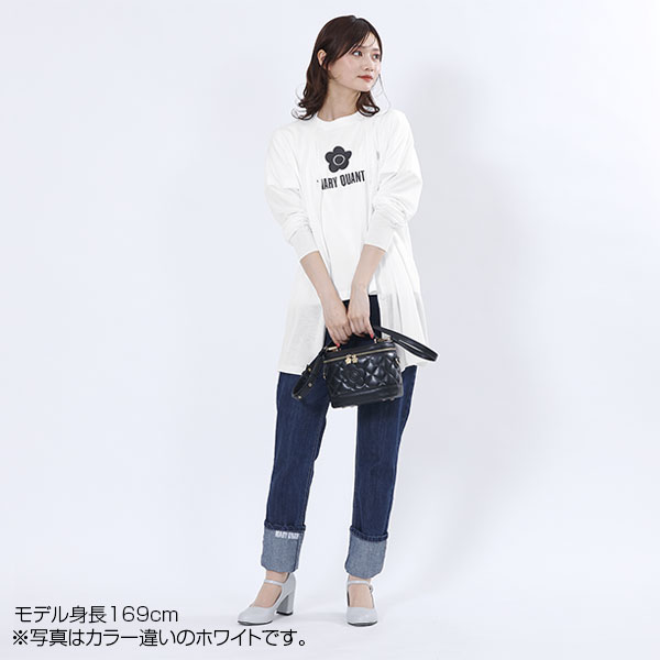 シンプルデイジーロゴ2 Tシャツ（ブラック）