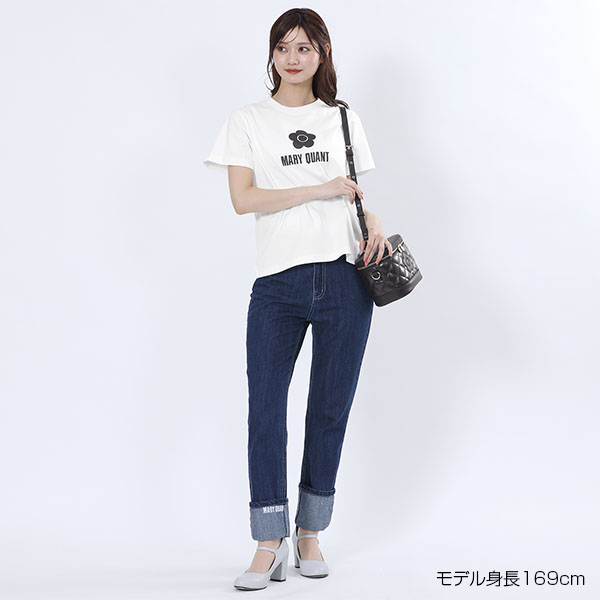 シンプルデイジーロゴ2 Tシャツ（ホワイト）