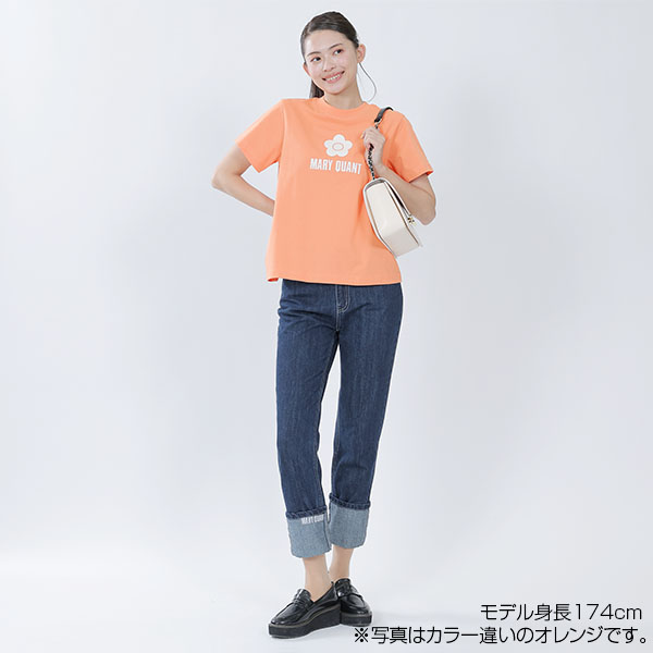 シンプルデイジーロゴ2 Tシャツ（ブルー）
