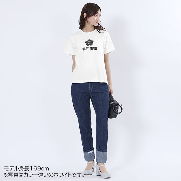 シンプルデイジーロゴ2 Tシャツ（ネイビー）