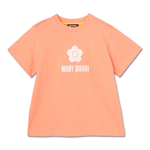 シンプルデイジーロゴ2 Tシャツ（オレンジ）