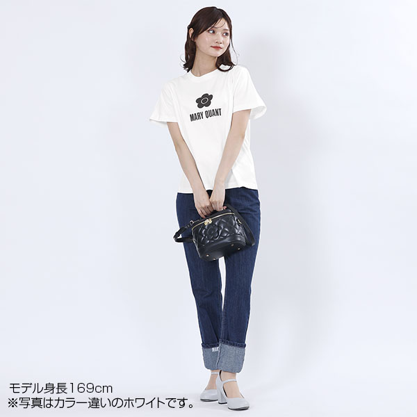シンプルデイジーロゴ2 Tシャツ（オレンジ）