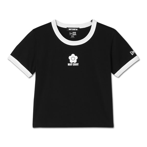 NEW ERA(R) × MARY QUANT Tシャツ（ブラック）