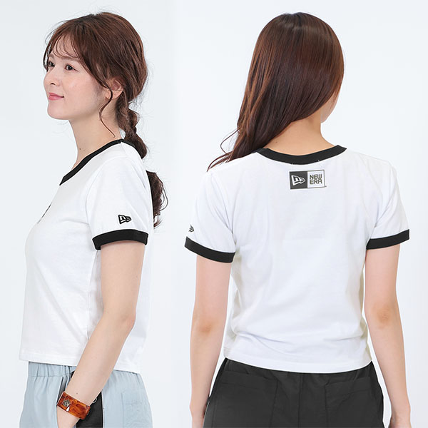 NEW ERA(R) × MARY QUANT Tシャツ（ホワイト）