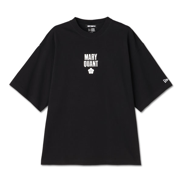 NEW ERA(R) × MARY QUANT ビッグ Tシャツ（ブラック）