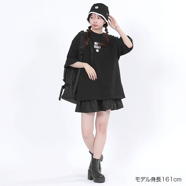 NEW ERA(R) × MARY QUANT ビッグ Tシャツ（ブラック）