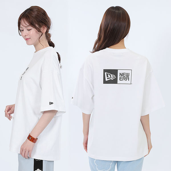 NEW ERA(R) × MARY QUANT ビッグ Tシャツ（ホワイト）