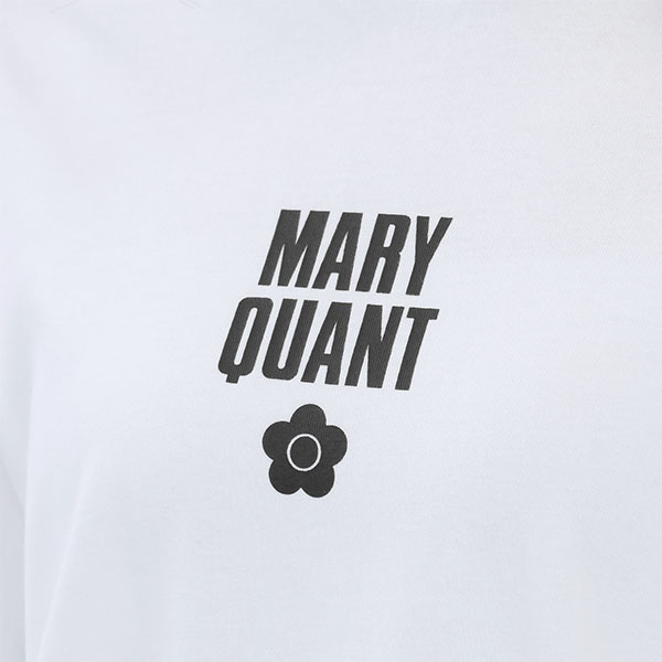 NEW ERA(R) × MARY QUANT ビッグ Tシャツ（ホワイト）