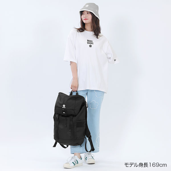 NEW ERA(R) × MARY QUANT ビッグ Tシャツ（ホワイト）