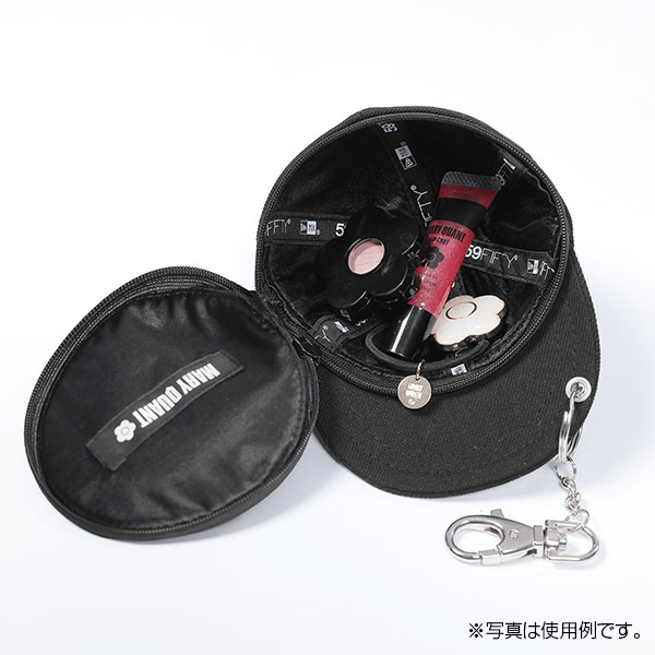 NEW ERA(R) × MARY QUANT BIGデイジー ダイカットポーチ（ブラックＸホワイト）