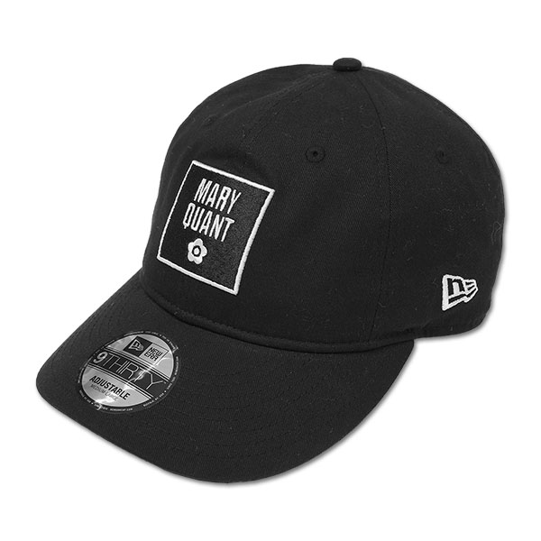 NEW ERA(R) × MARY QUANT3段ロゴ キャップ（ブラック）