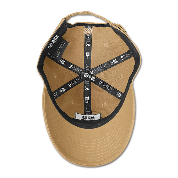 NEW ERA(R) × MARY QUANT3段ロゴ キャップ（ベージュ）