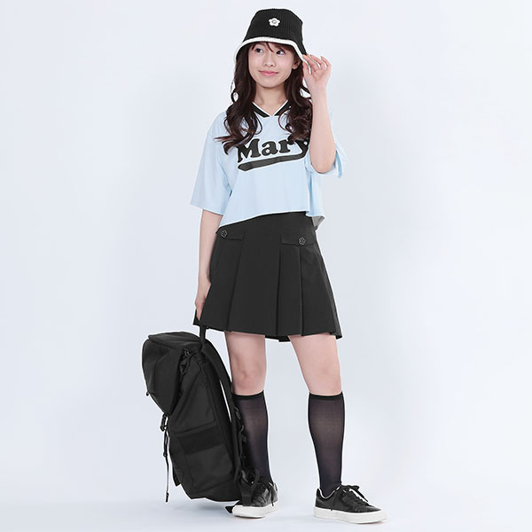 NEW ERA(R) × MARY QUANTニットバケット ハット（ブラック）