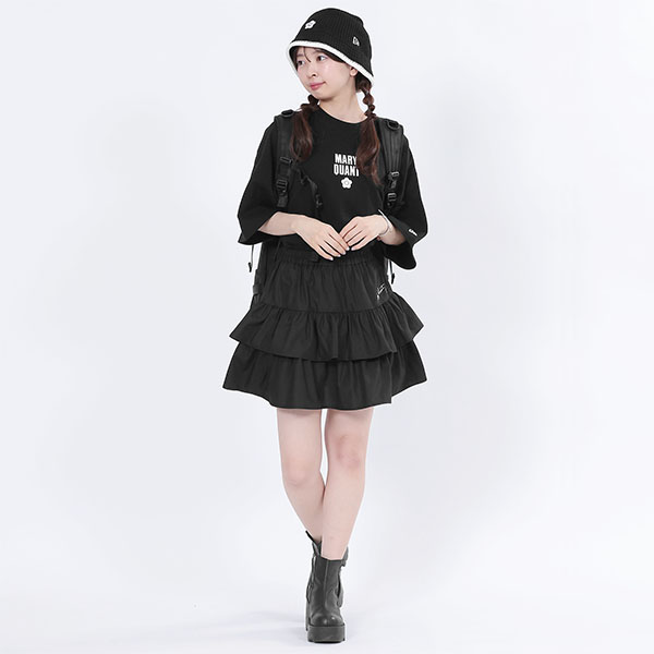 NEW ERA(R) × MARY QUANTニットバケット ハット（ブラック）