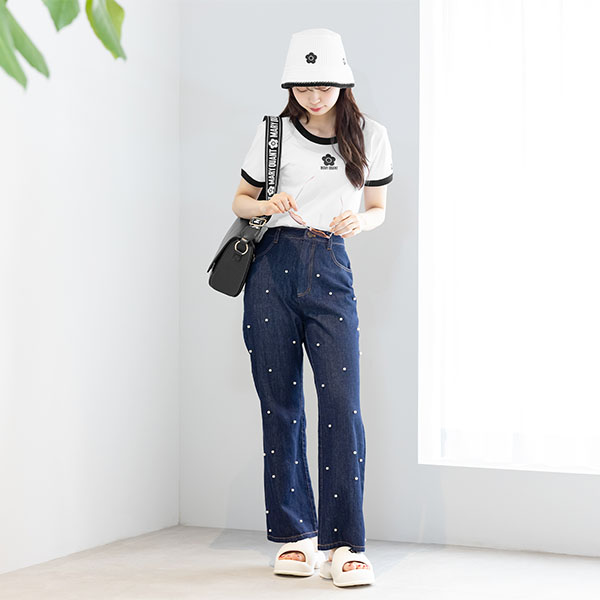 NEW ERA(R) × MARY QUANTニットバケット ハット（ホワイト）