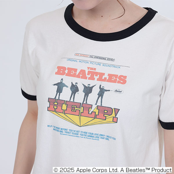 ビートルズヘルプ Tシャツ（ホワイト）