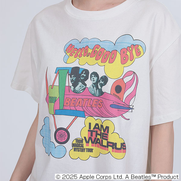 ビートルズハローグッドバイ Tシャツ（ホワイト）
