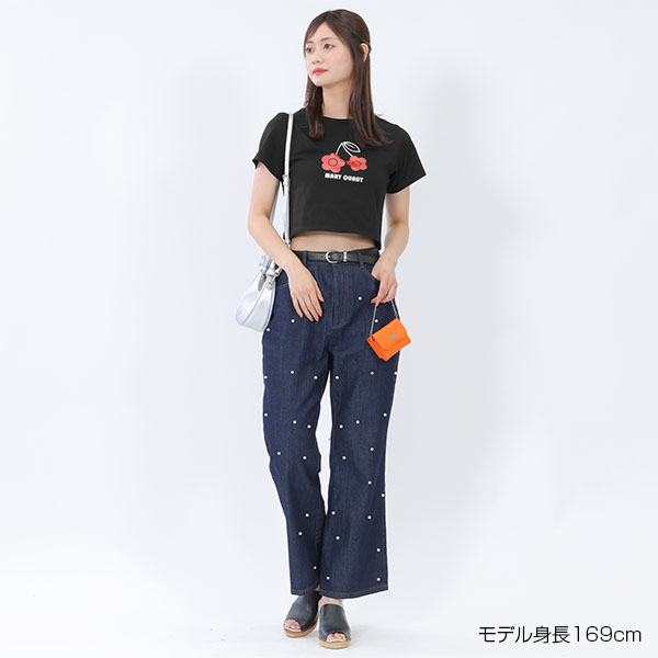 デイジーチェリー Tシャツ（ブラック）