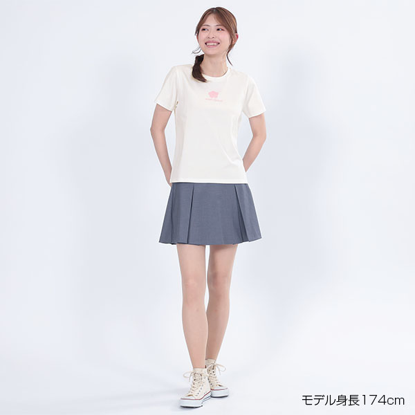 ピンクグリッターロゴ Tシャツ（ホワイト）