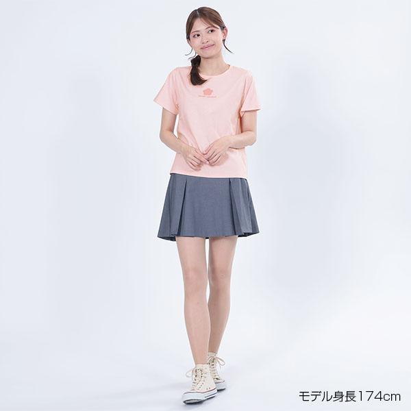 ピンクグリッターロゴ Tシャツ（ベビーピンク）