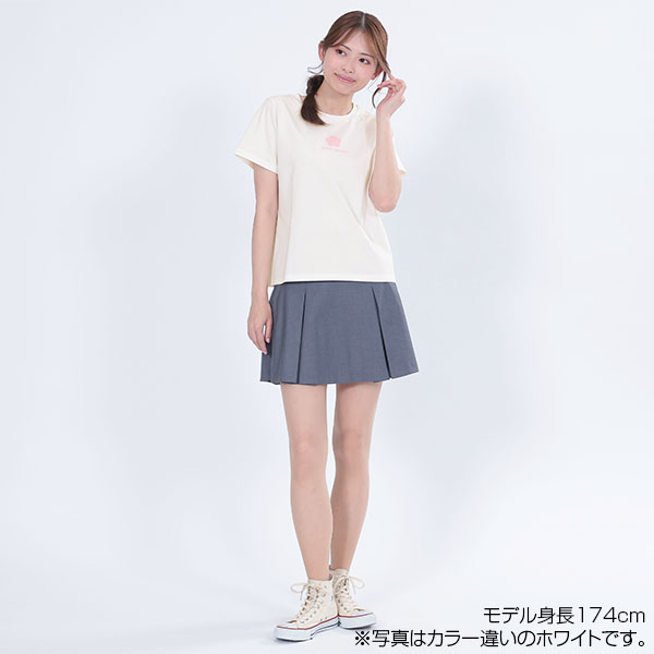 ピンクグリッターロゴ Tシャツ（フューシャピンク）