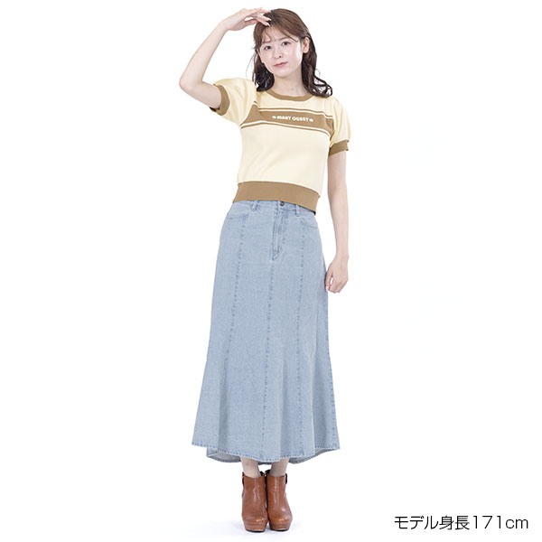 レトロロゴライン プルオーバー（ベージュ）