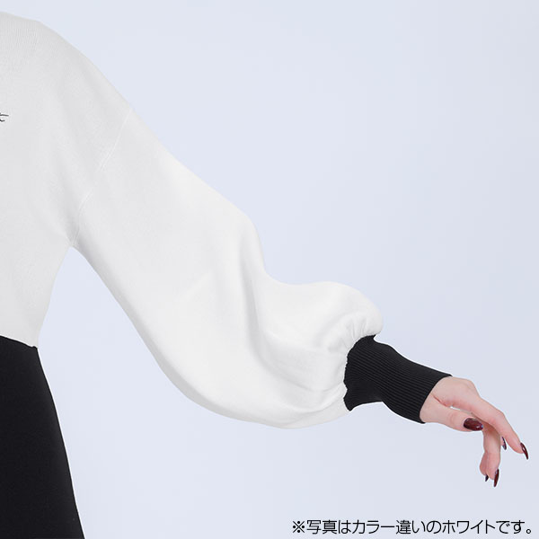 カーデアンサンブル ワンピース（ブラック）
