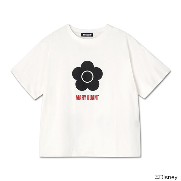 ミッキーマウスデザイン Tシャツ（ホワイト）