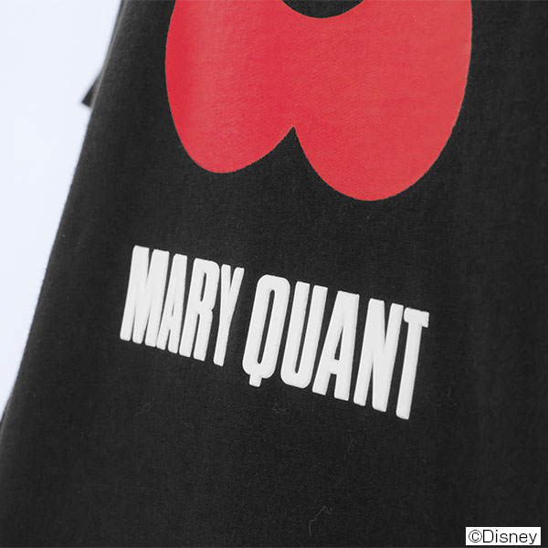 ミニーマウスデザイン Tシャツ（ブラック）