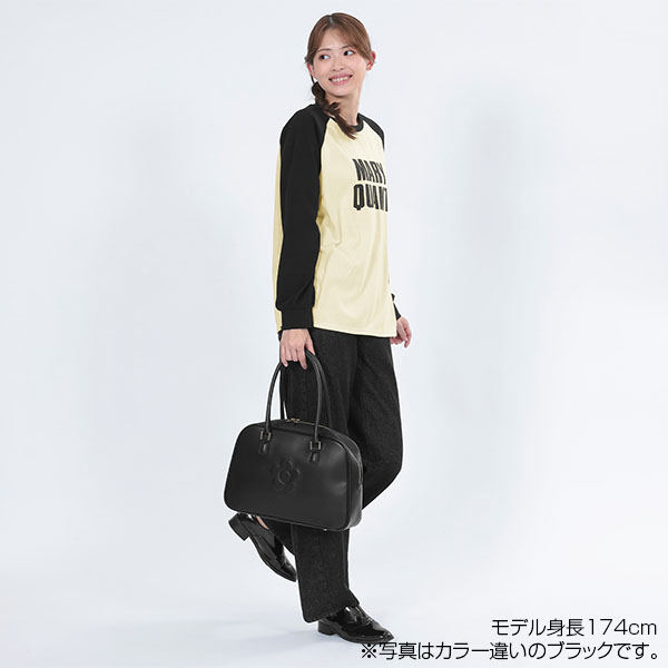 ロゴラグランロング Tシャツ（ブルー）