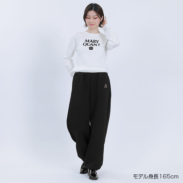 ロゴボンディング パンツ（ブラック）