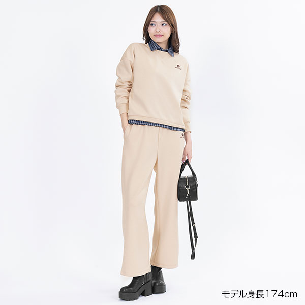 ロゴボンディング パンツ（アイボリー）