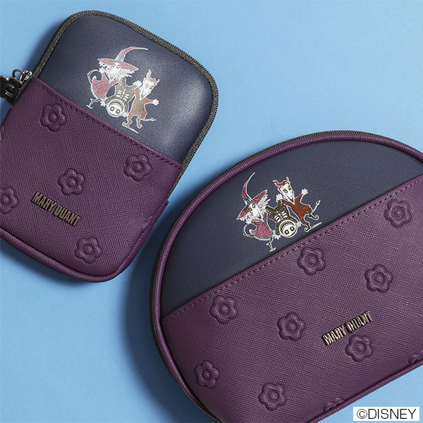 ロック＆ショック＆バレルデザイン リップポーチ（パープル）