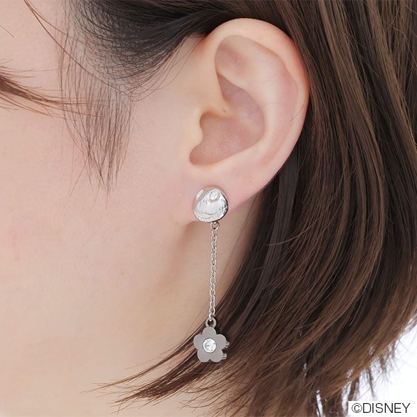 ジャックデザインスイング ピアス（シルバー）