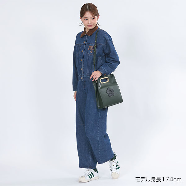 レトロロゴデニム ブルゾン（ネイビー）
