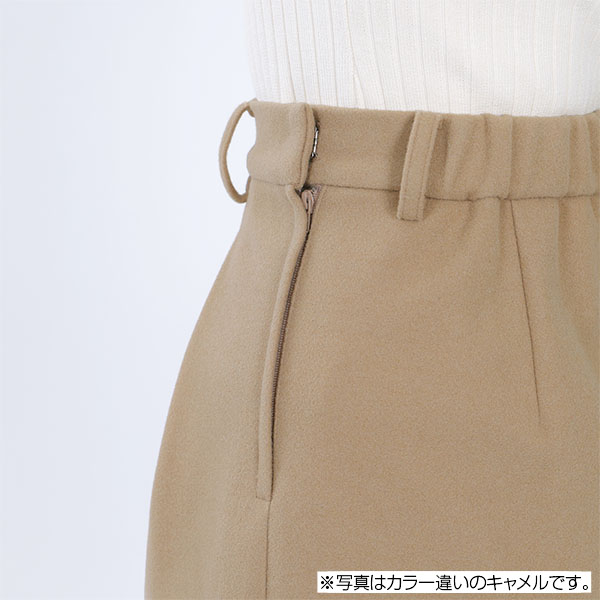 レトロロゴバックル ミニスカート（ブラック）
