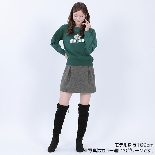 シンプルロゴニット プルオーバー（レッド）