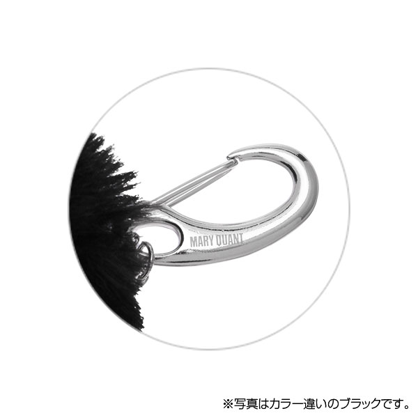 エコファー バッグチャーム（ブルー）