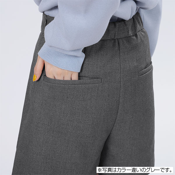 デイジーボタンスカート パンツ(ブラック)